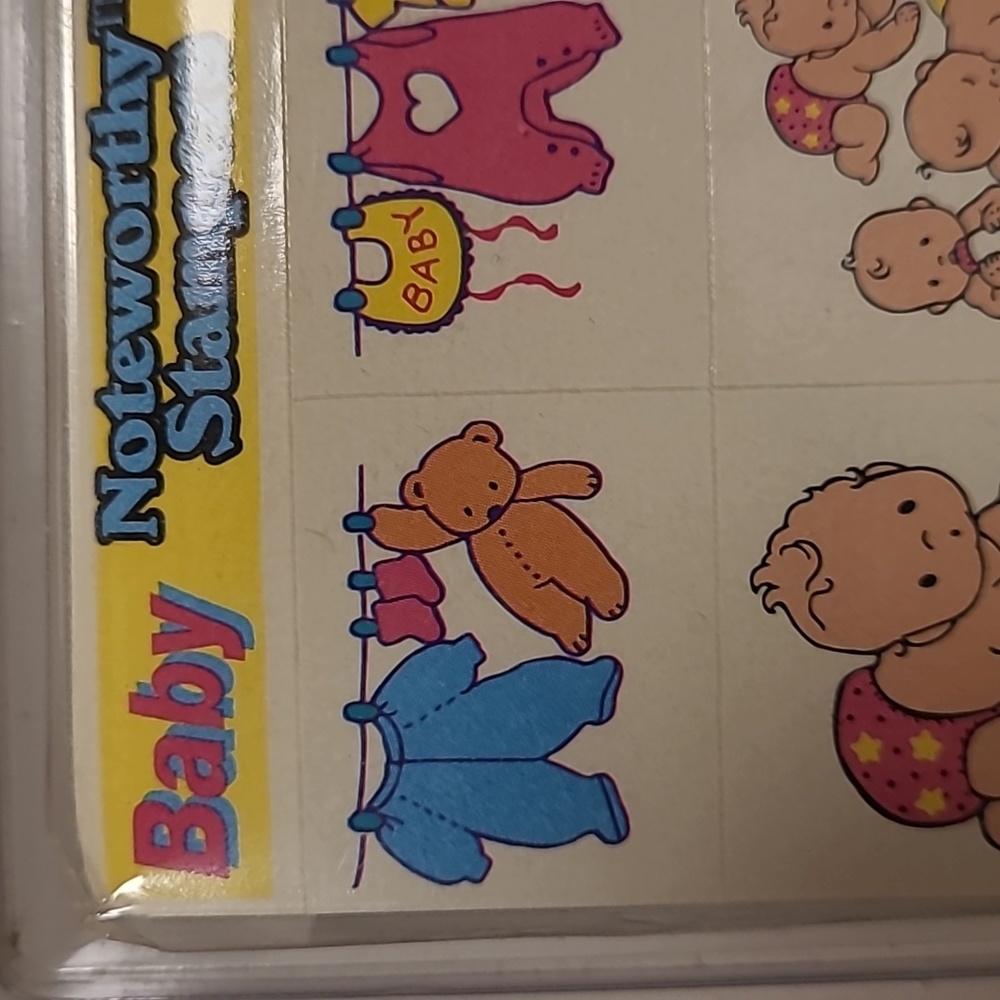 NIP For the New Baby Rubber Stamps - Picture 4 of 16